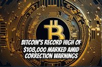 Bitcoin's Record High of $108,000 Marked Amid Correction Warnings