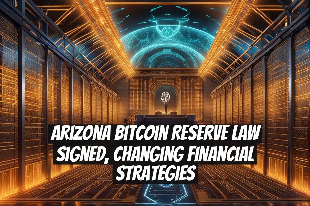 Arizona Bitcoin Reserve Law Signed, Changing Financial Strategies