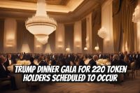 Trump Dinner Gala for 220 Token Holders Scheduled to Occur