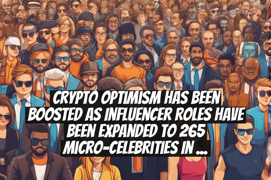Crypto optimism has been boosted as influencer roles have been expanded to 265 micro-celebrities in 2025 social media marketing.
