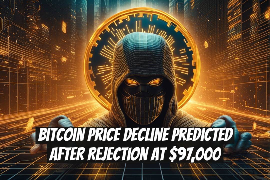 Bitcoin Price Decline Predicted After Rejection at $97,000