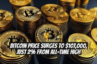 Bitcoin Price Surges to $107,000, Just 2% from All-Time High