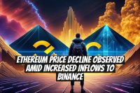 Ethereum Price Decline Observed Amid Increased Inflows to Binance