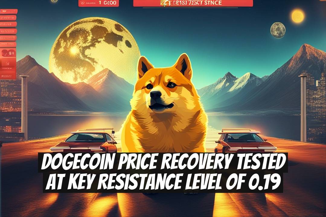 Dogecoin Price Recovery Tested at Key Resistance Level of 0.19