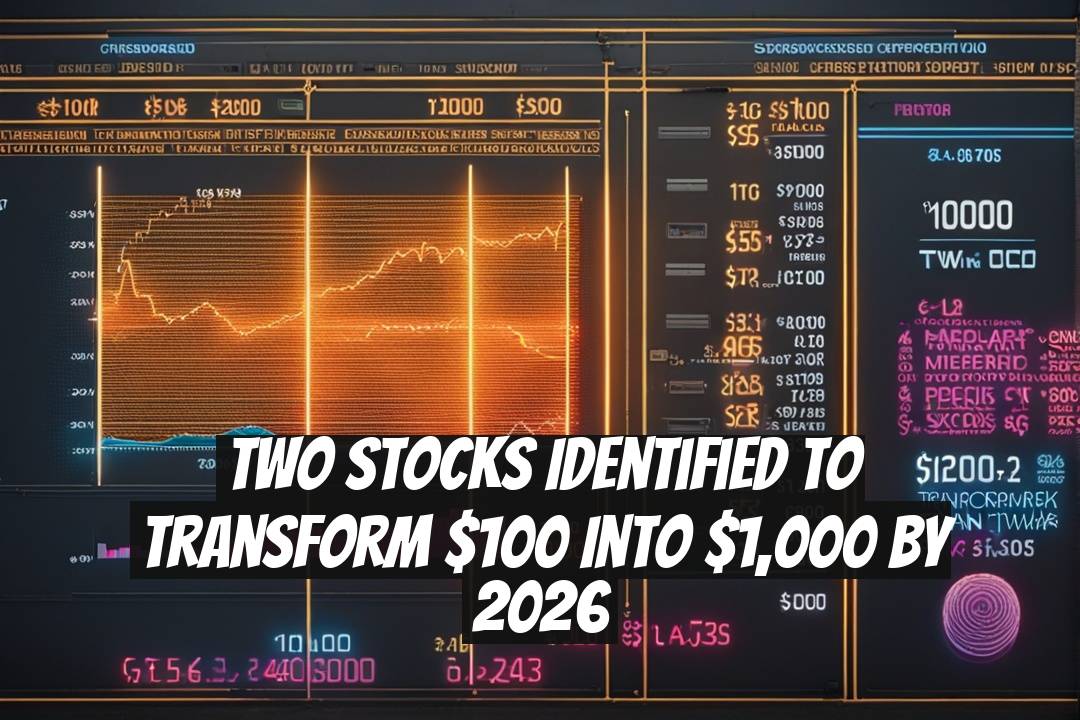 Two Stocks Identified to Transform $100 into $1,000 by 2026