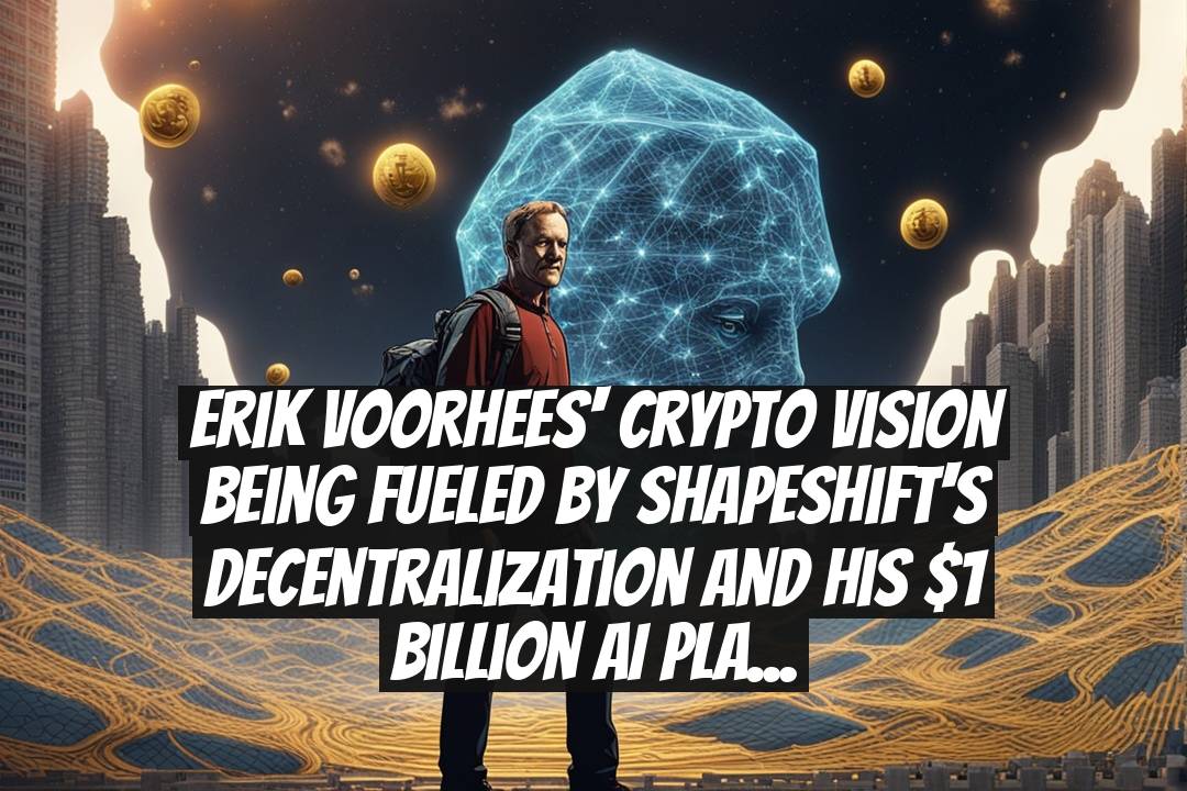 Erik Voorhees' Crypto Vision Being Fueled by ShapeShift's Decentralization and His $1 Billion AI Platform