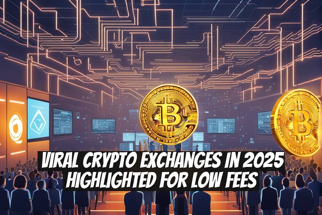 Viral Crypto Exchanges in 2025 Highlighted for Low Fees