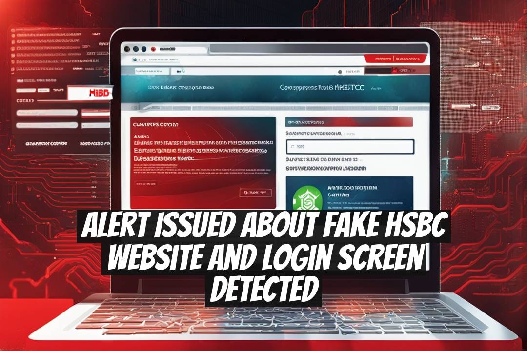 Alert Issued About Fake HSBC Website and Login Screen Detected
