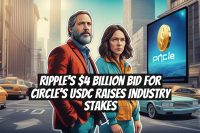 Ripple's $4 Billion Bid for Circle's USDC Raises Industry Stakes