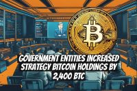 Government Entities Increased Strategy Bitcoin Holdings by 2,400 BTC