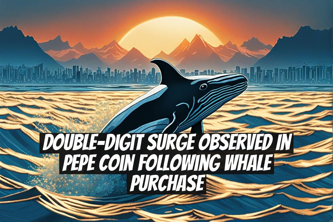 Double-Digit Surge Observed in PEPE Coin Following Whale Purchase