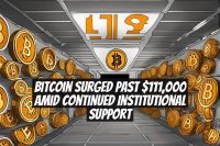 Bitcoin Surged Past $111,000 Amid Continued Institutional Support