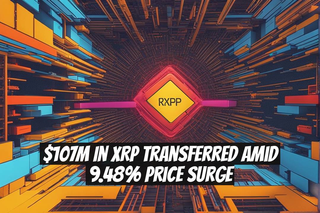 $107M in XRP Transferred Amid 9.48% Price Surge