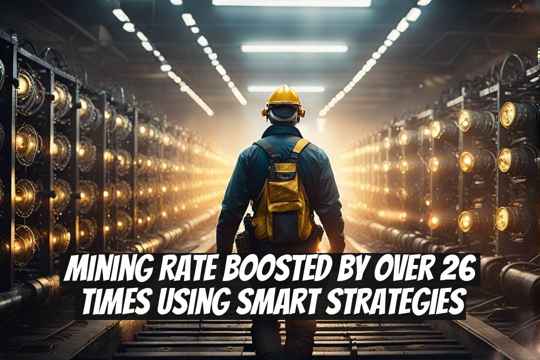 Mining Rate Boosted by Over 26 Times Using Smart Strategies