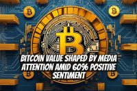Bitcoin Value Shaped by Media Attention Amid 60% Positive Sentiment