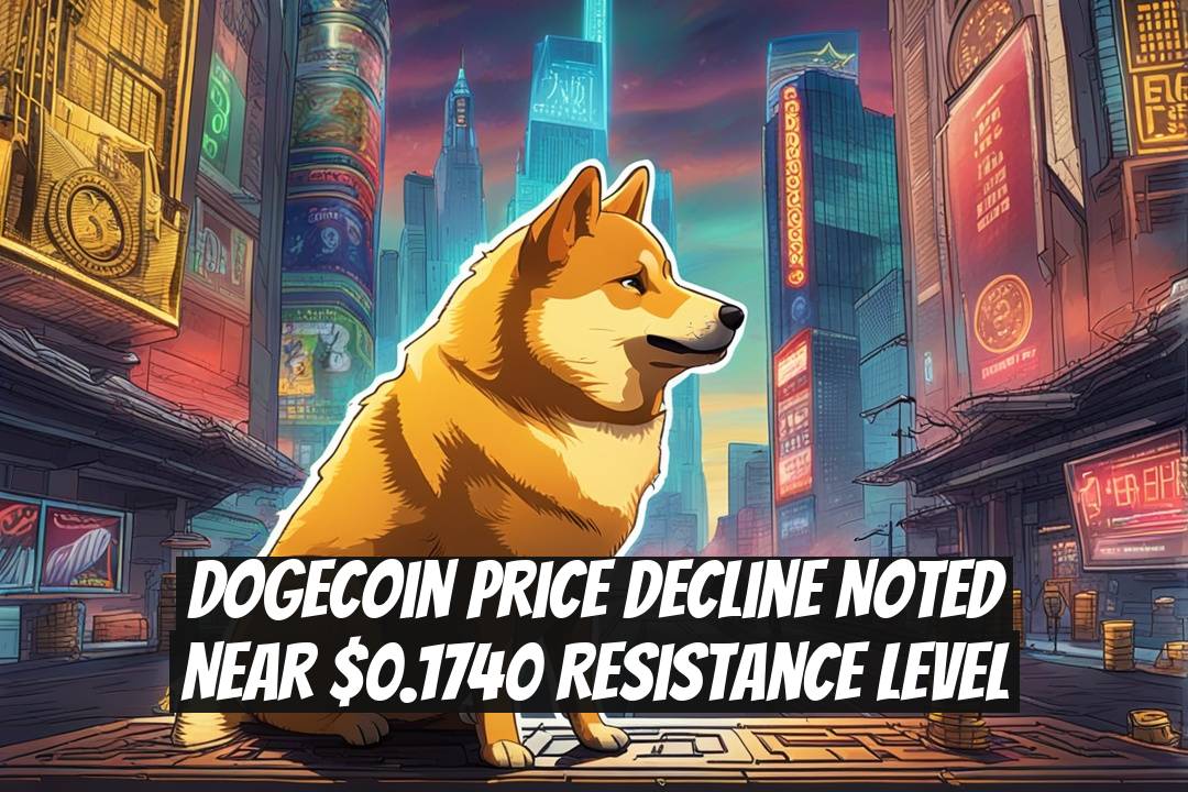 Dogecoin Price Decline Noted Near $0.1740 Resistance Level
