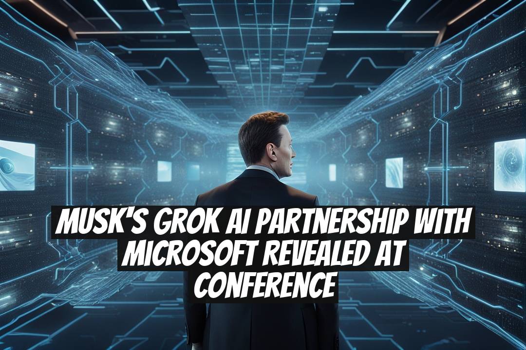 Musk's Grok AI Partnership with Microsoft Revealed at Conference