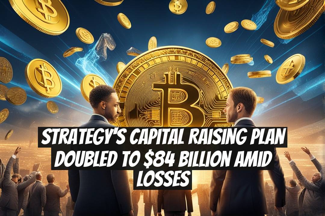 Strategy's Capital Raising Plan Doubled to $84 Billion Amid Losses
