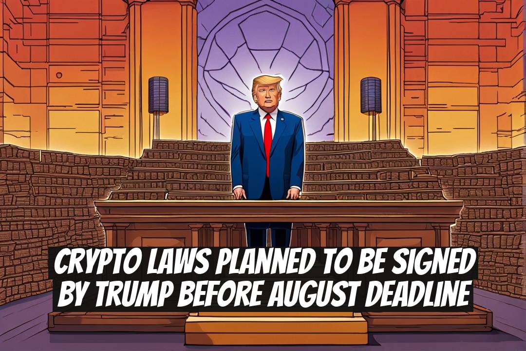 Crypto Laws Planned to Be Signed by Trump Before August Deadline