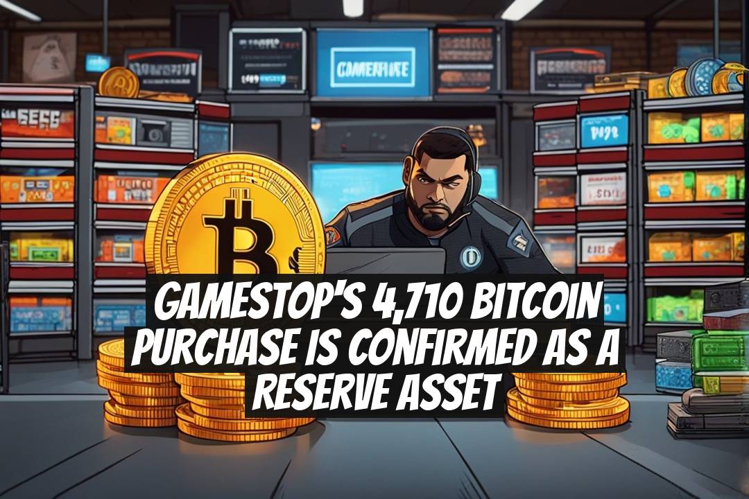 GameStop's 4,710 Bitcoin Purchase Is Confirmed as a Reserve Asset