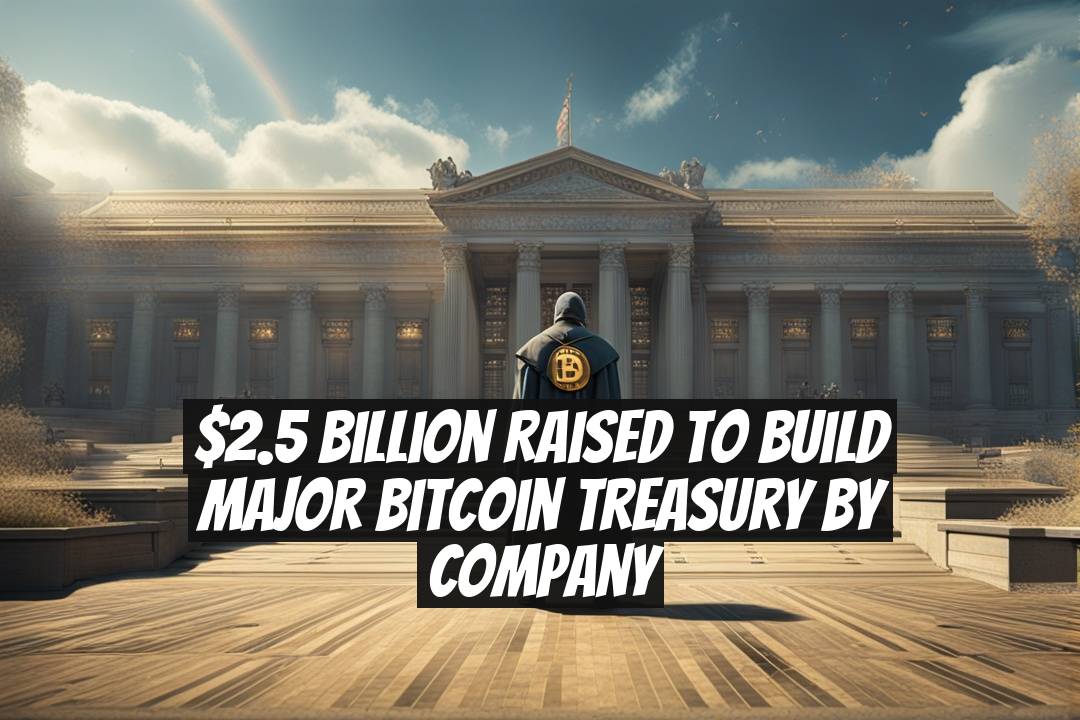 $2.5 Billion Raised to Build Major Bitcoin Treasury By Company