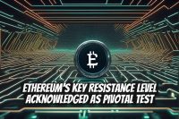 Ethereum's Key Resistance Level Acknowledged as Pivotal Test