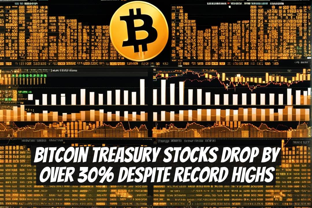 Bitcoin Treasury Stocks Drop by Over 30% Despite Record Highs