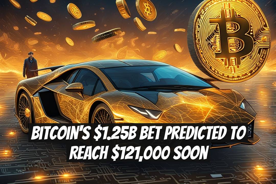 Bitcoin's $1.25B Bet Predicted to Reach $121,000 Soon