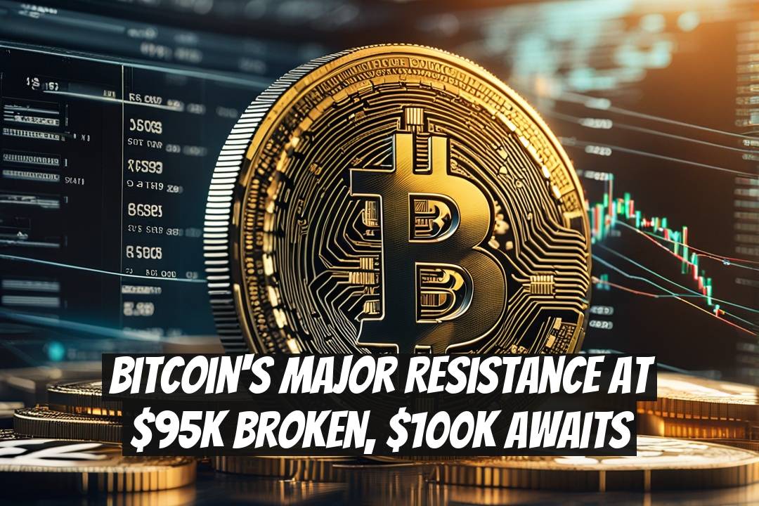 Bitcoin's Major Resistance at $95K Broken, $100K Awaits