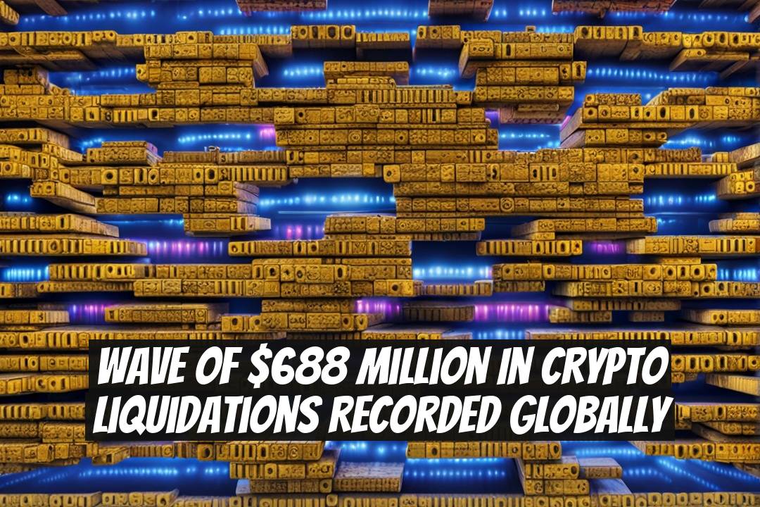 Wave of $688 Million in Crypto Liquidations Recorded Globally