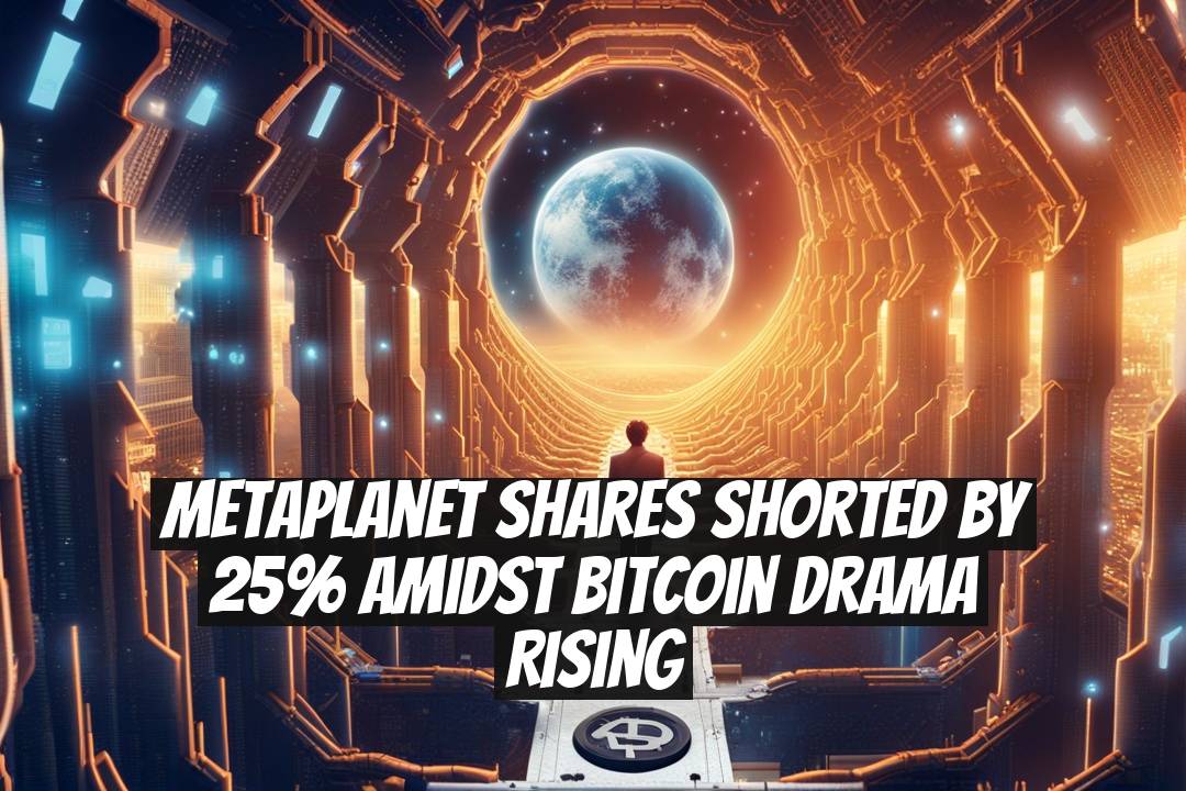Metaplanet Shares Shorted by 25% Amidst Bitcoin Drama Rising