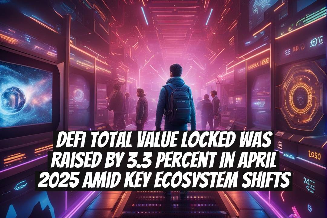 DeFi Total Value Locked Was Raised by 3.3 Percent in April 2025 Amid Key Ecosystem Shifts