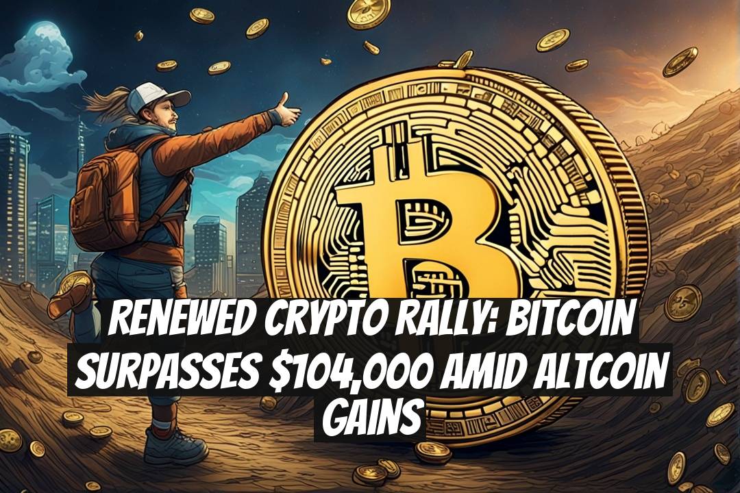Renewed Crypto Rally: Bitcoin Surpasses $104,000 Amid Altcoin Gains