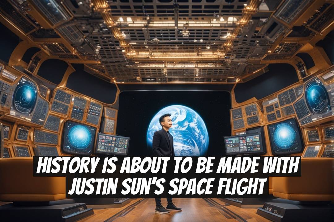History is About to Be Made with Justin Sun’s Space Flight