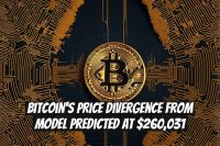 Bitcoin's Price Divergence from Model Predicted at $260,031