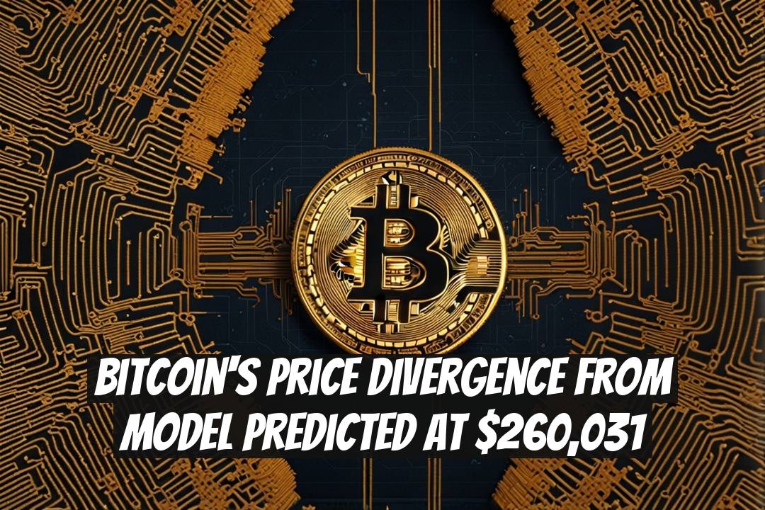 Bitcoin's Price Divergence from Model Predicted at $260,031