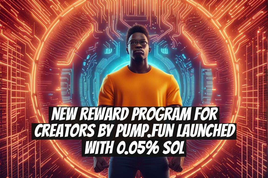 New Reward Program for Creators by Pump.fun Launched with 0.05% SOL