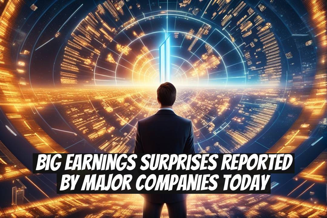 Big Earnings Surprises Reported by Major Companies Today