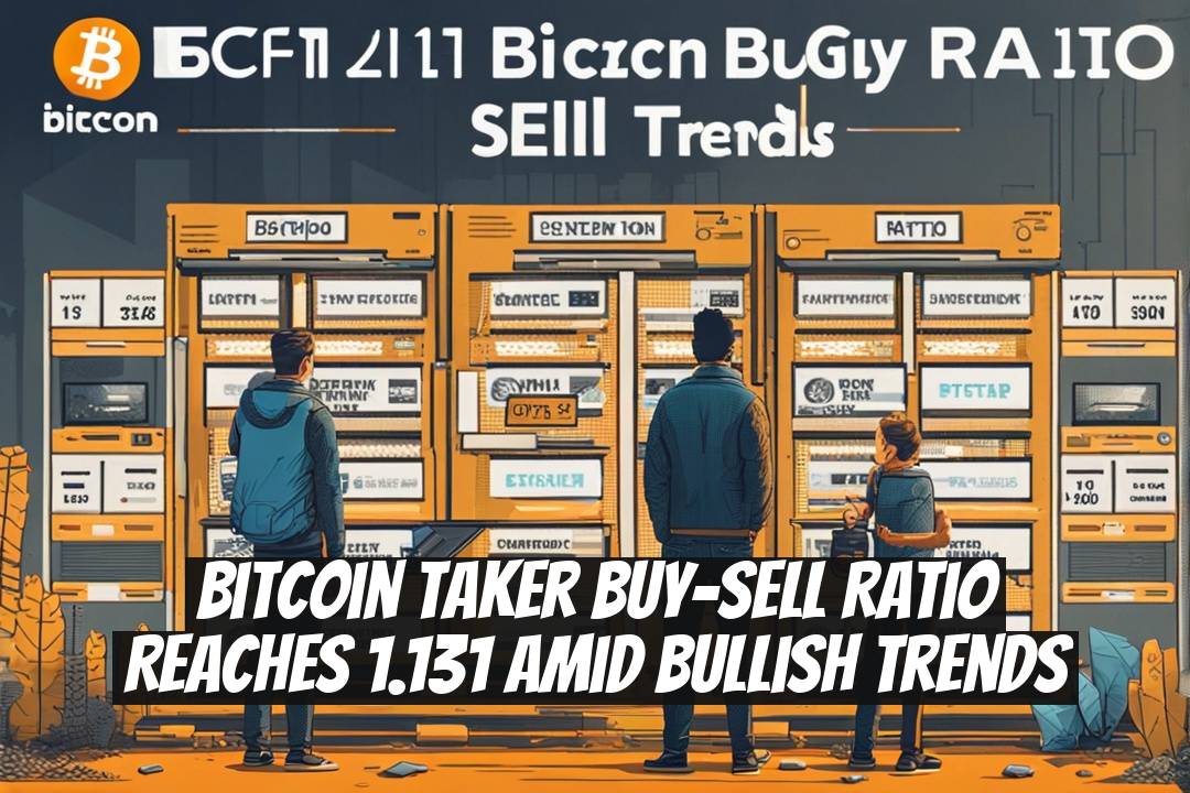 Bitcoin Taker Buy-Sell Ratio Reaches 1.131 Amid Bullish Trends
