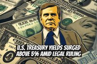U.S. Treasury Yields Surged Above 5% Amid Legal Ruling
