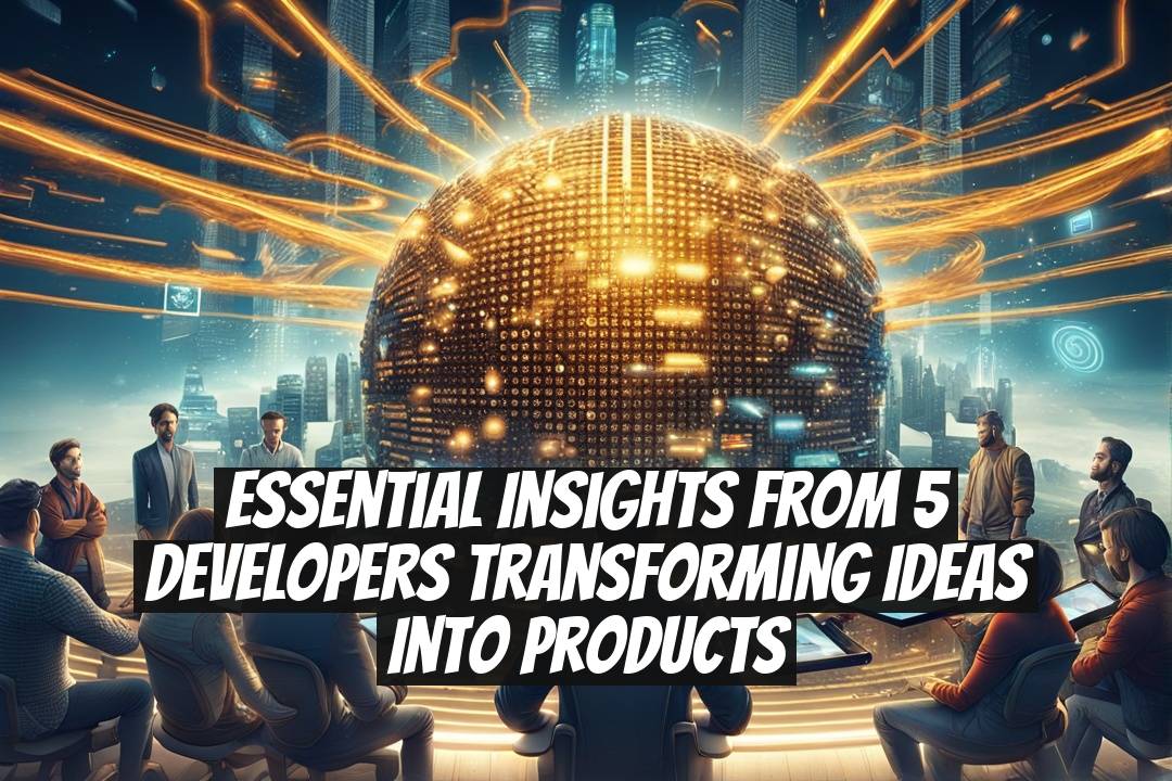 Essential Insights from 5 Developers Transforming Ideas into Products