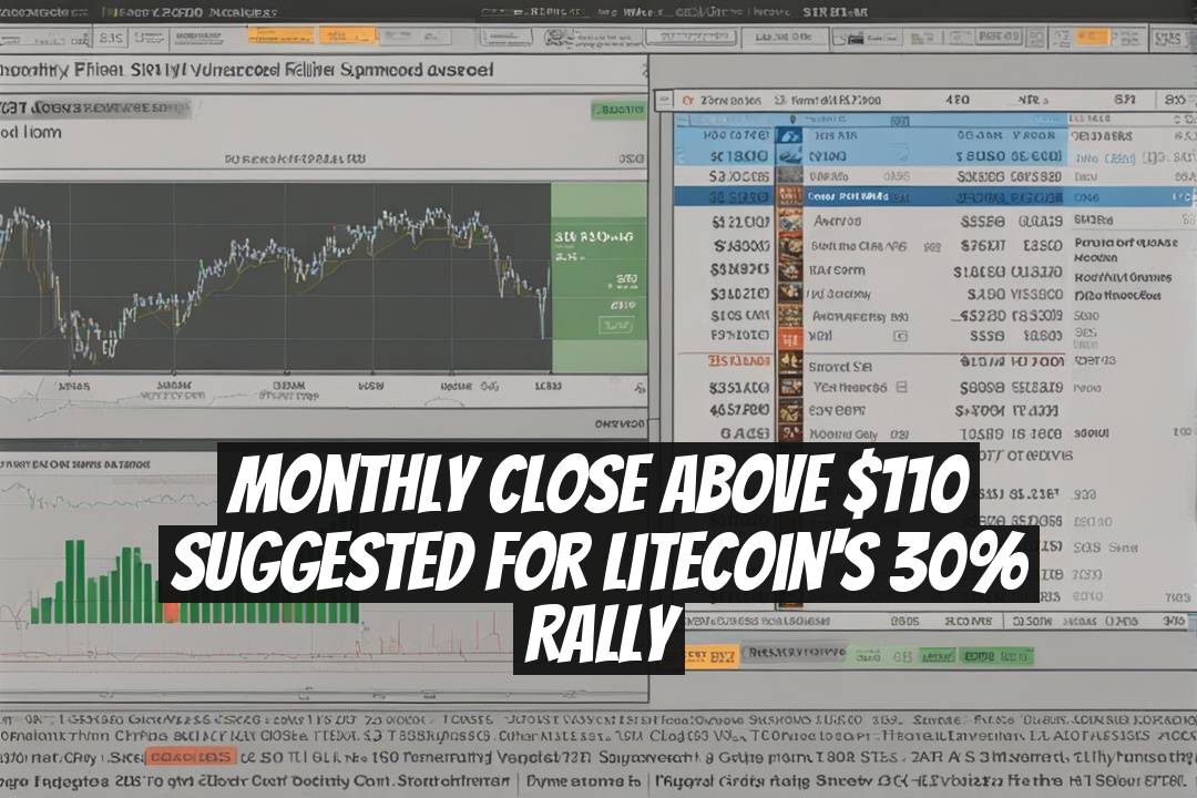 Monthly Close Above $110 Suggested for Litecoin's 30% Rally