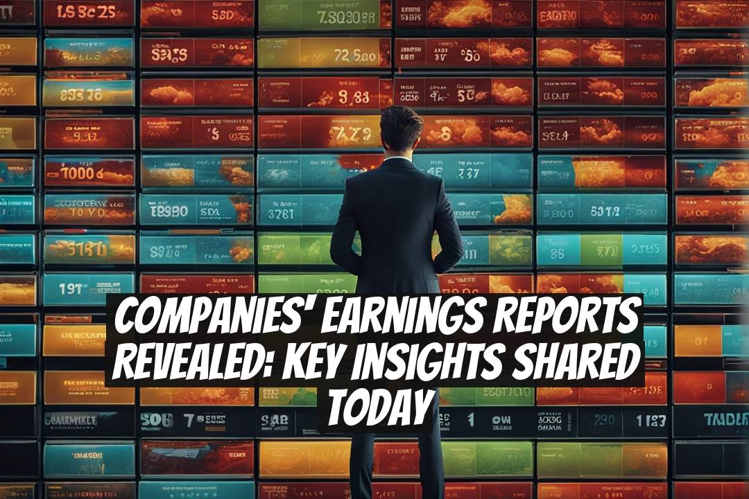 Companies' Earnings Reports Revealed: Key Insights Shared Today