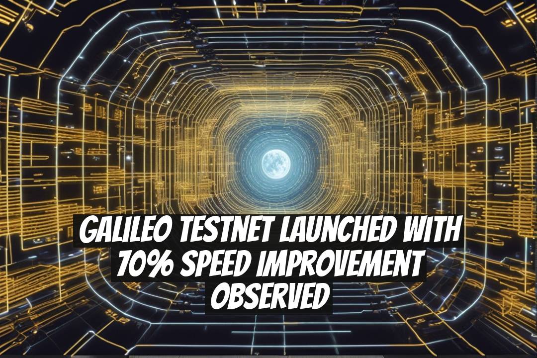 Galileo Testnet Launched with 70% Speed Improvement Observed