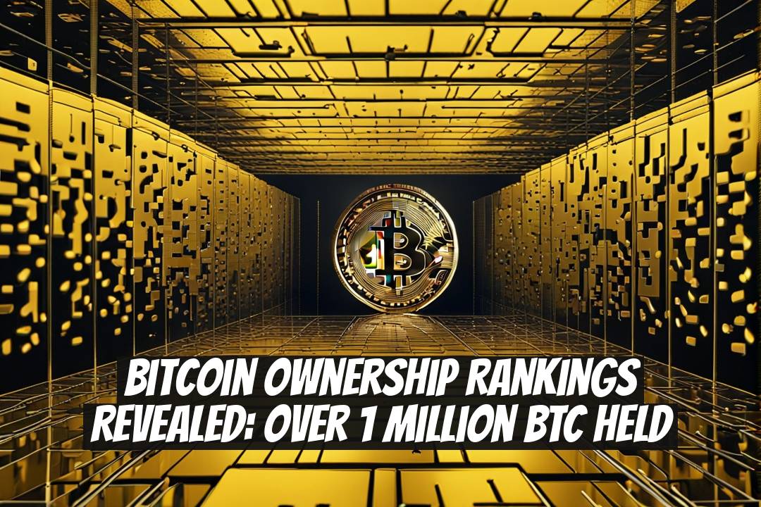 Bitcoin Ownership Rankings Revealed: Over 1 Million BTC Held