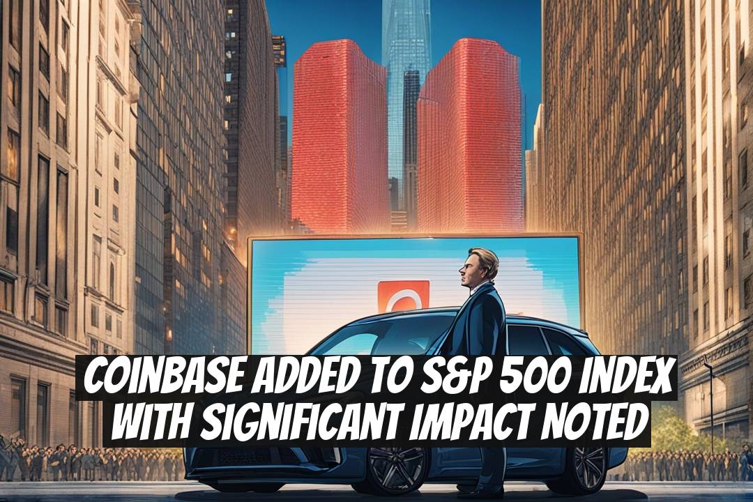 Coinbase Added to S&P 500 Index with Significant Impact Noted