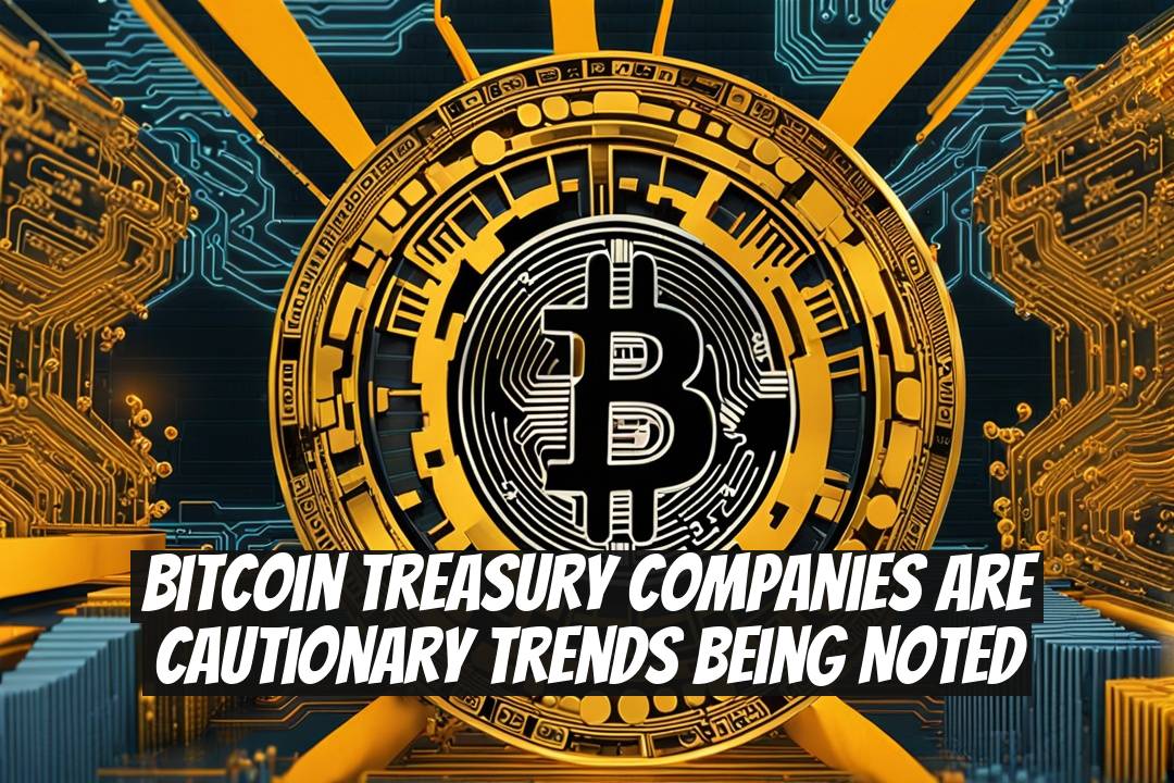 Bitcoin Treasury Companies are Cautionary Trends Being Noted