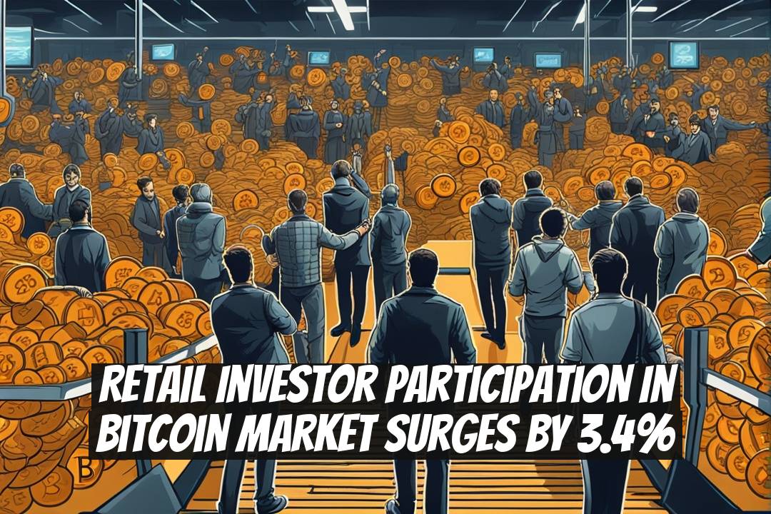Retail Investor Participation in Bitcoin Market Surges by 3.4%