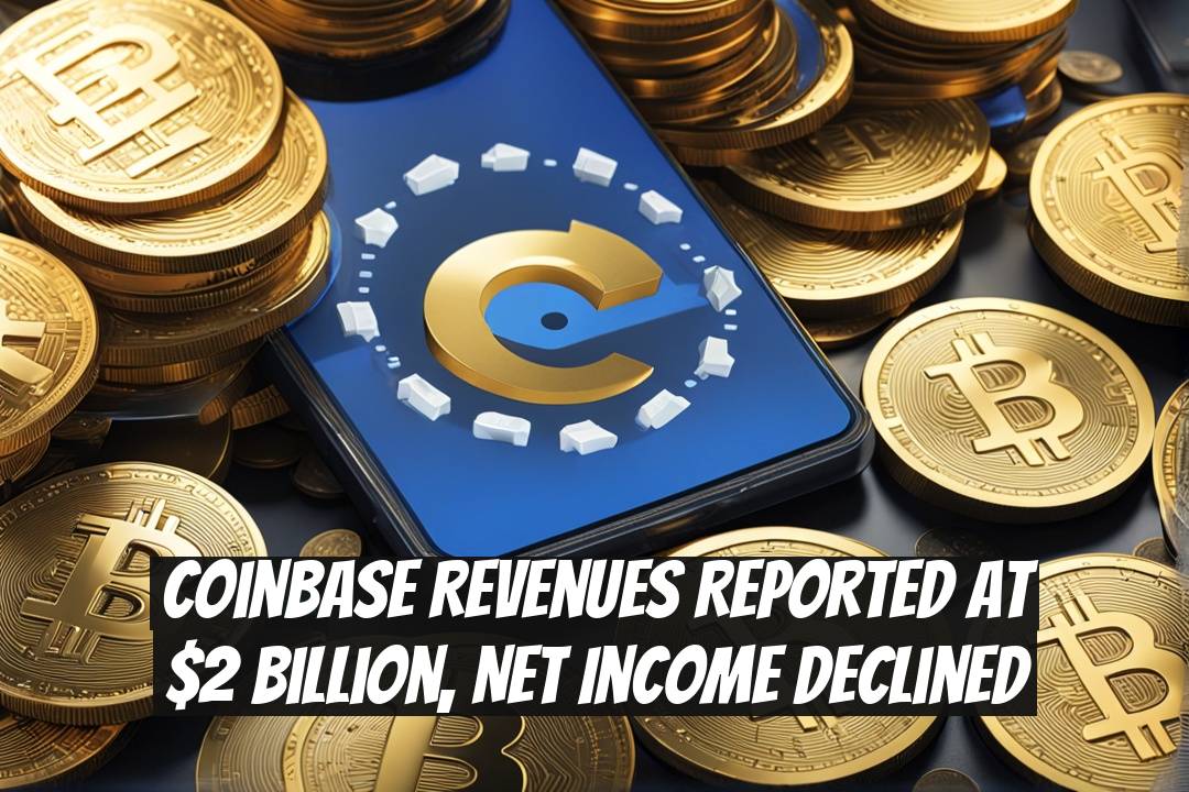 Coinbase Revenues Reported at $2 Billion, Net Income Declined