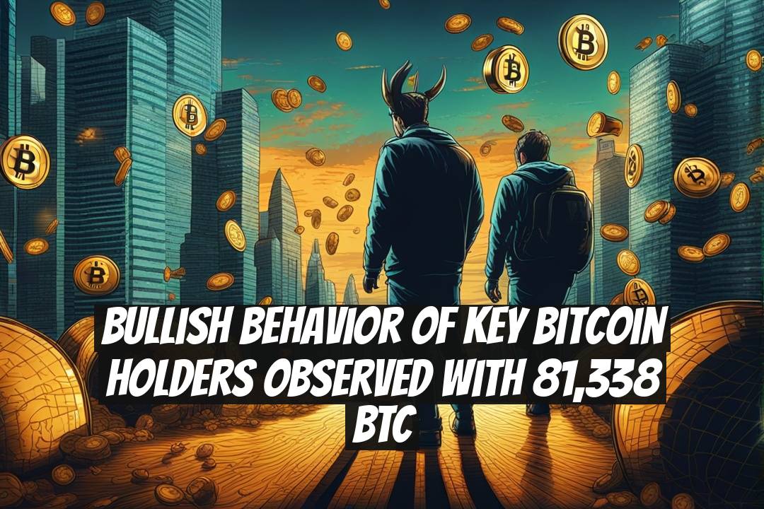Bullish Behavior of Key Bitcoin Holders Observed with 81,338 BTC